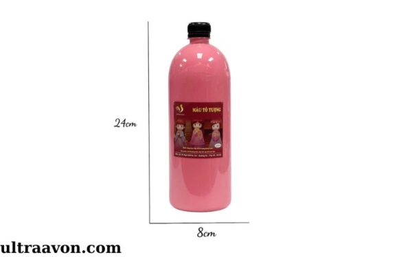 Màu nước tô tượng gốc acrylic chai 1000ml